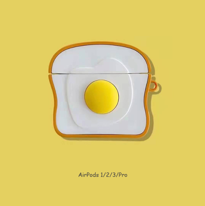 Suitable for Airpods Pro Protective Case Cartoon Silicone Apple 2/3 Generation 3 Bluetooth Headset Protective Case
