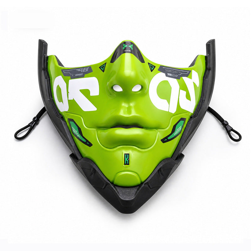 Cyberpunk Mechanical Face Mask – Futuristic Robot Style Sci-Fi Decorative Mask, Steampunk Costume Prop